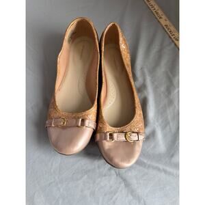 Solesenseability women's brown slip on flats size 11